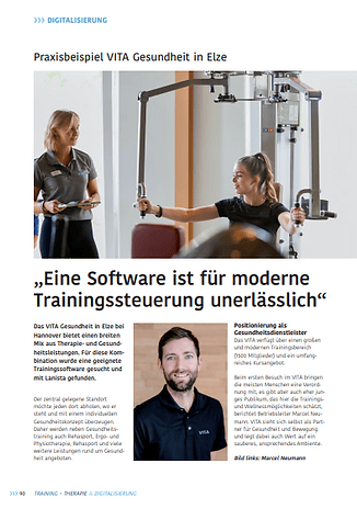 Lanista Presse – Produktansicht