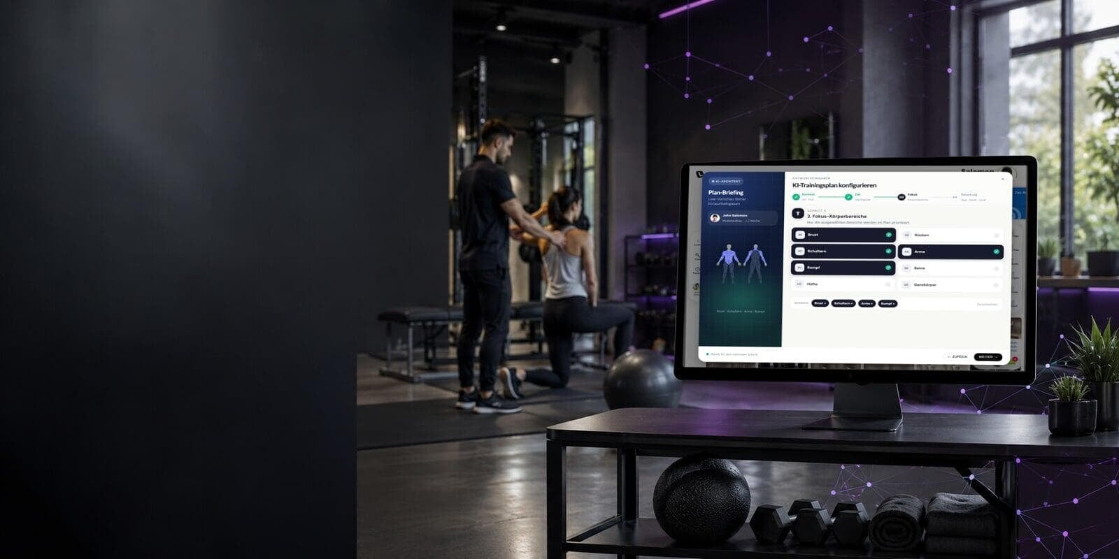 Lanista Trainingsplanung – Produktansicht