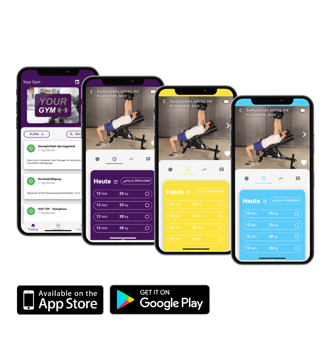Lanista Trainingsplanung – Produktansicht