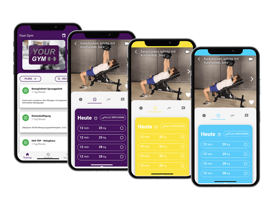 Lanista Kunden-App – Produktansicht